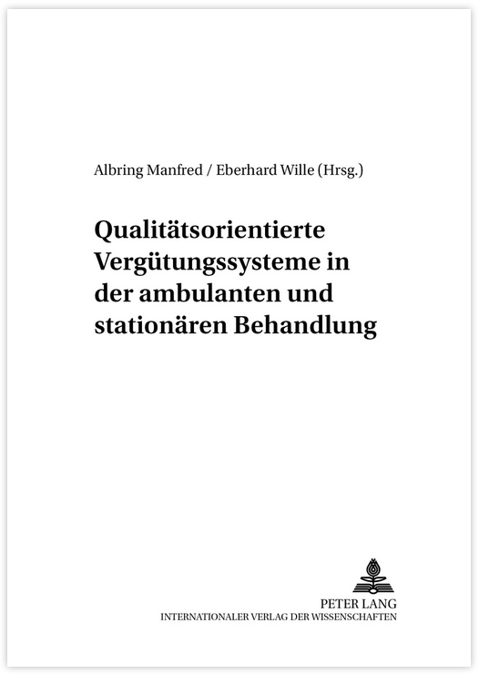 Albring, Ambulanten, Behandlung, Qualit??Tsorientierte, Station??Ren, Verg??Tungssysteme